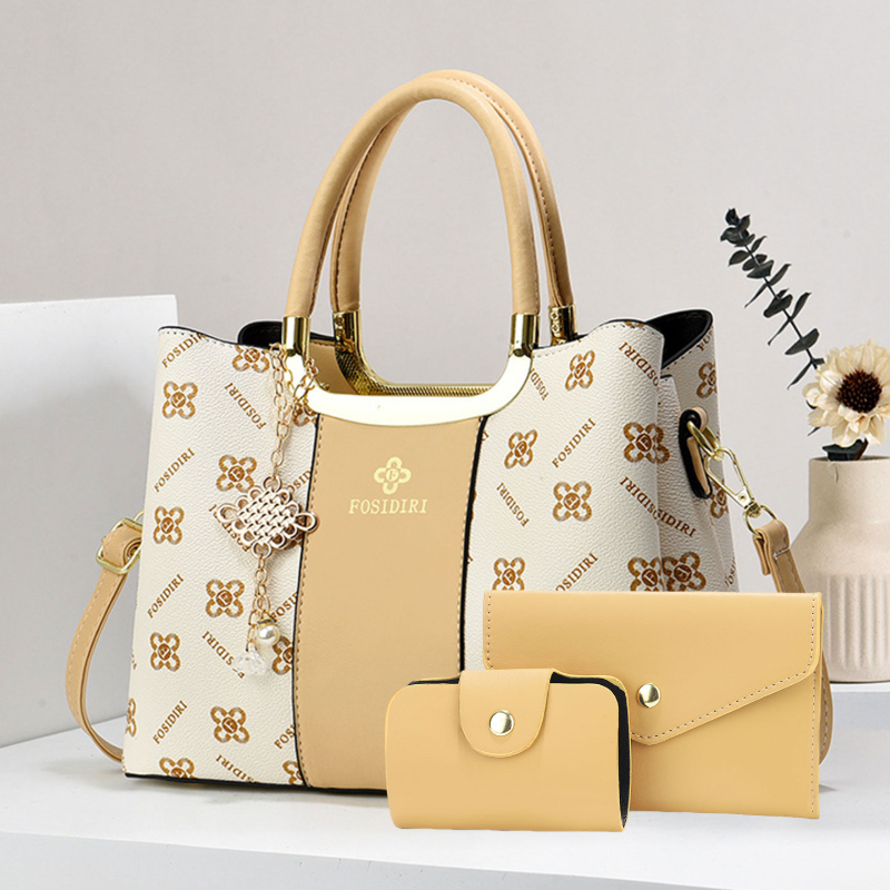 Luxury Bags Casual - 여성용 라이트 럭셔리 하이엔드 프린트 핸드백,