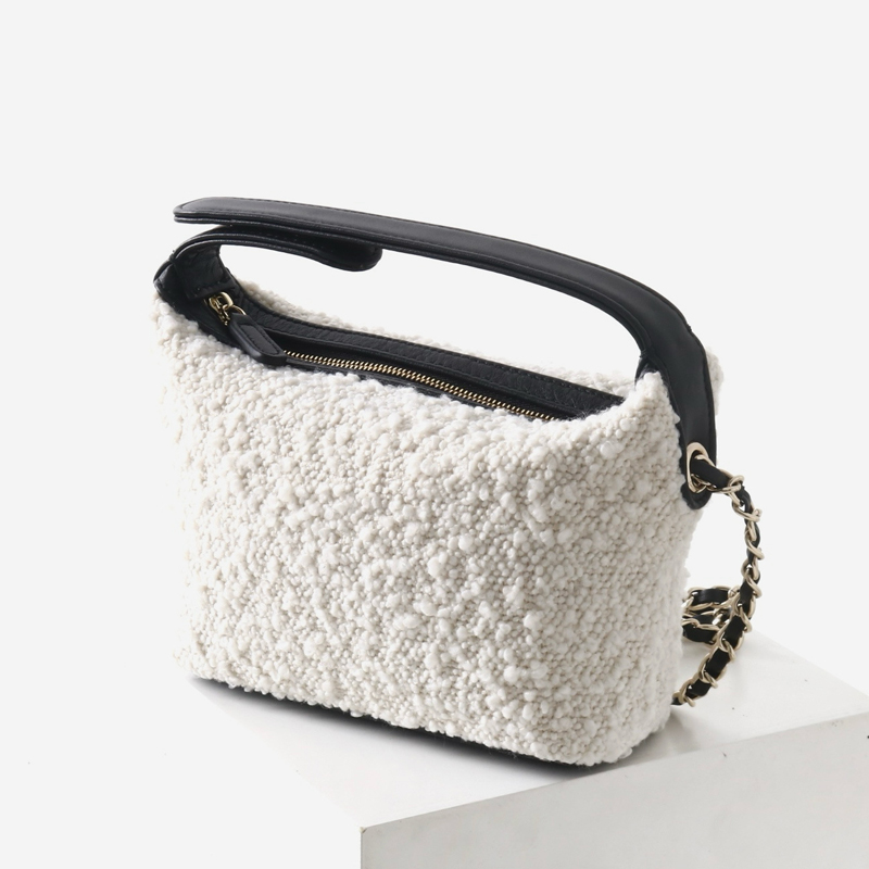 Luxury Bags Casual - 여성을위한 정품 가죽 클래식 미니 호보
