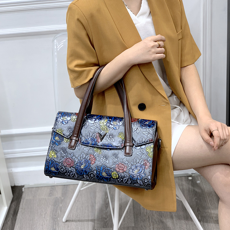 여성을위한 빈티지 3D 양각 꽃 핸드백 럭셔리 비건 가 - Luxury Bags Vegan 리뷰 및 가격