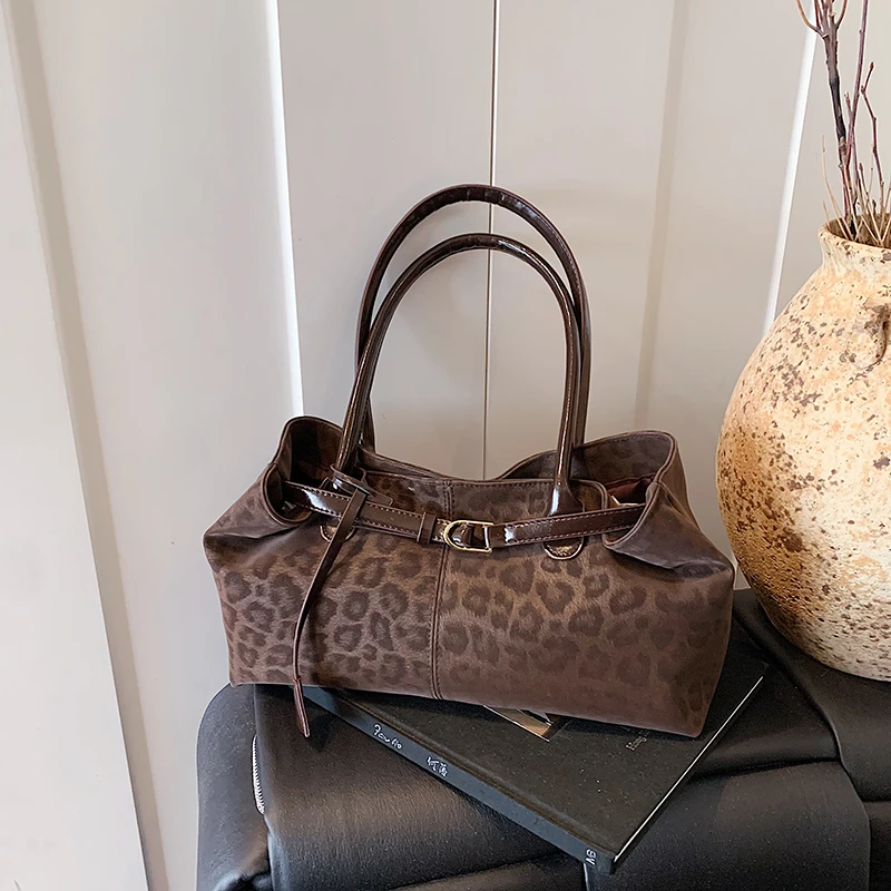 레오파드 프린트 재봉실 장식 청소년용 스위트 숄더백 여 - Luxury Bags For Sale 리뷰 및 가격