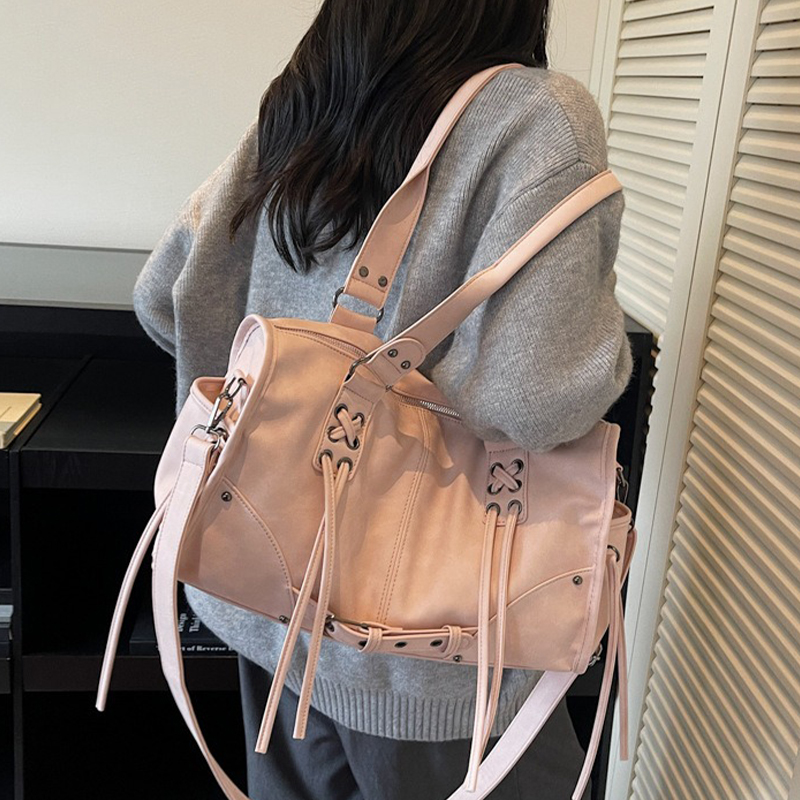Y2K 여성용 오토바이 가방 명품 브랜드 대용량 토트백 - Luxury Bags Price 리뷰 및 가격