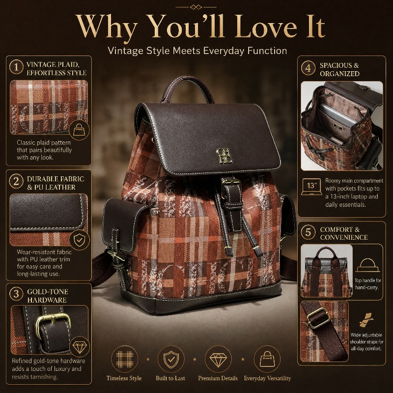CHHC 패션 컬러 블록 백팩 데이트 다용도 프레피 스 - Luxurious Bag 리뷰 및 가격